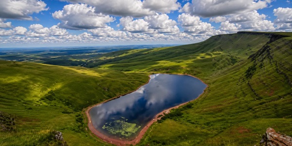 Llyn y Fan Fach (Lady of the Lake) Panorama