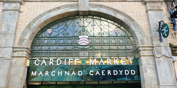 Cardiff Market Panorama