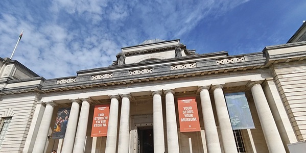 National Museum Cardiff Panorama