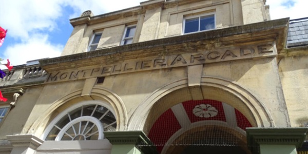 Cheltenham Regency architecture and Montpellier colonnade