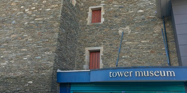 Londonderry Tower Museum award-winning museum within medieval tower and city panorama