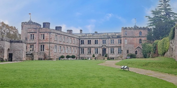 Appleby Castle and Boroughgate main street medieval architecture