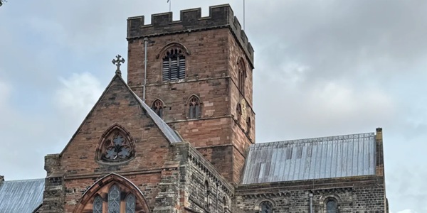 Carlisle Castle and the ancient city skyline