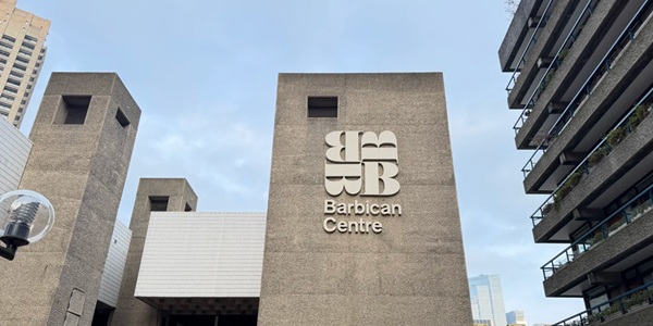London Barbican Brutalist architecture complex and arts centre