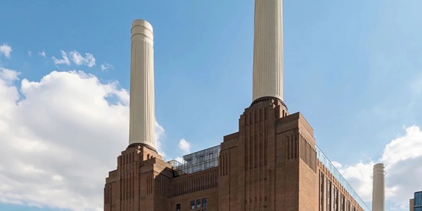 Battersea Power Station, London Thames landmark