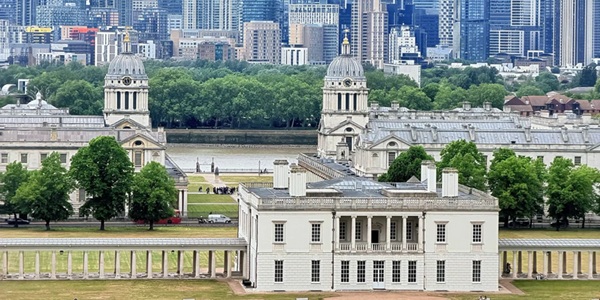 Royal Observatory and Meridian Line, Greenwich, London