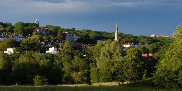 Hampstead Heath and Village, London