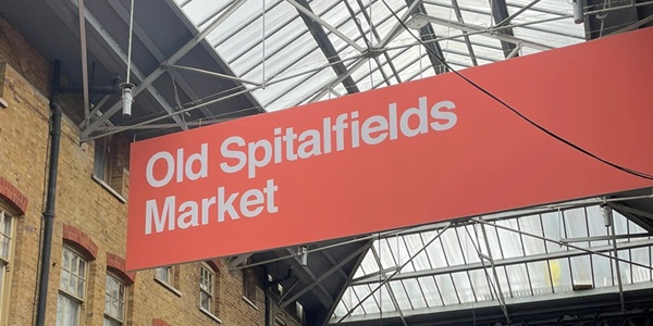 London Spitalfields Old Market and Victorian Iron Hall