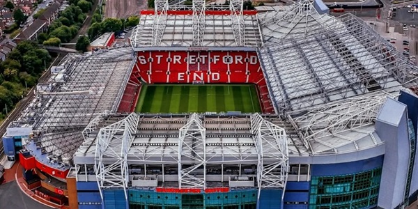 Panoramic View of Old Trafford Stadium and Theatre of Dreams