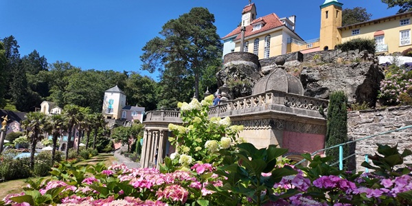 Portmeirion Village Panorama