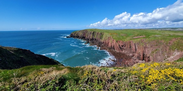 Caldey Island Panorama