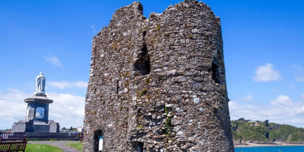 Tenby Castle & Museum Panorama