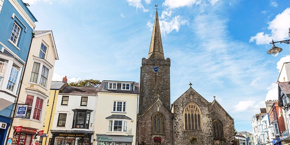 Tenby St Mary's Church Panorama