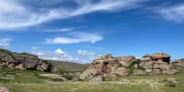 吉木乃县冰川风光