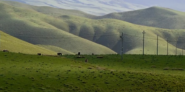 于田昆仑山牧场全景