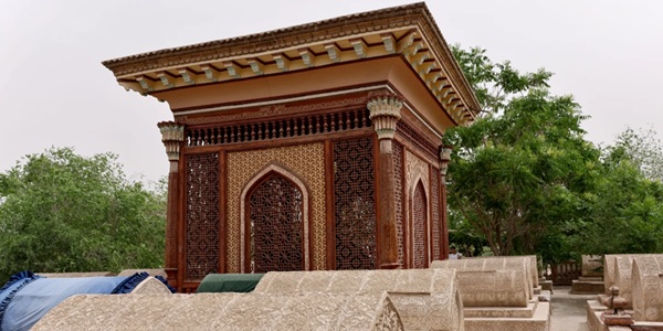 莎车历史遗迹全景