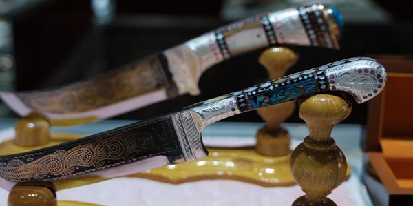 英吉沙小刀制作过程