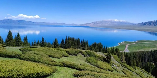 乌苏市自然风光全景