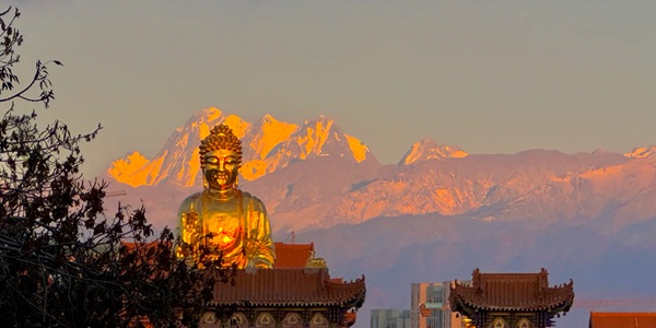 红光山秋日风光