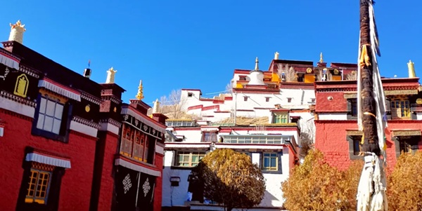 白朗县帕嘎庄园建筑景观