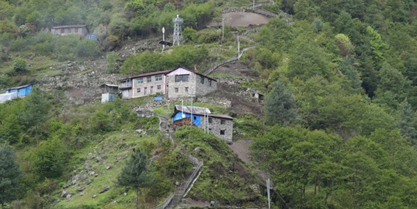 定结县夏尔巴村落景观