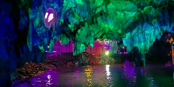 开远南洞地下溶洞景观