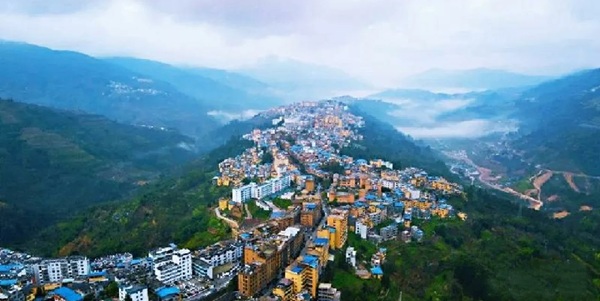 绿春黄连山云海景观