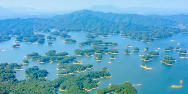 杭州千岛湖全景图