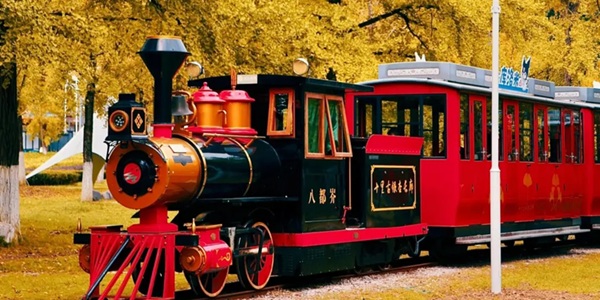 长兴县古银杏长廊秋景图