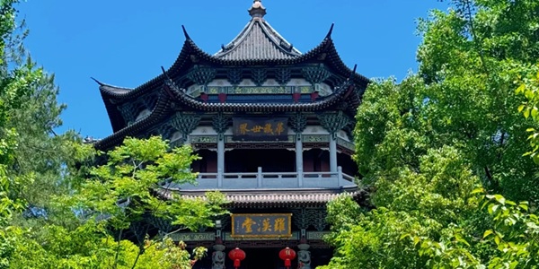 金东区大佛寺全景图